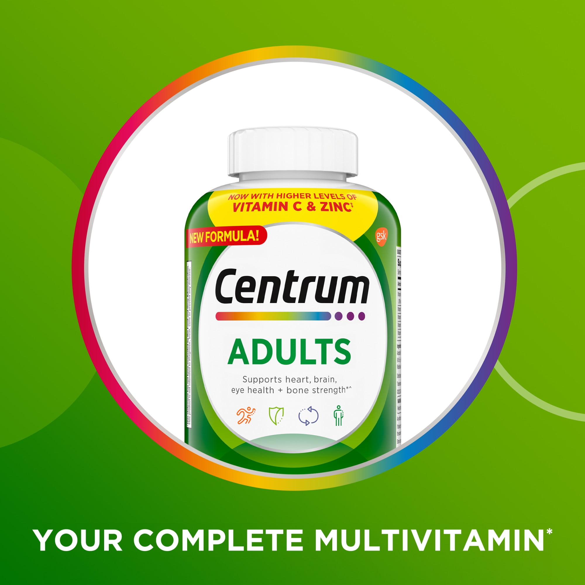 Centrum Men Women Multivitamin Tablets 200 Count