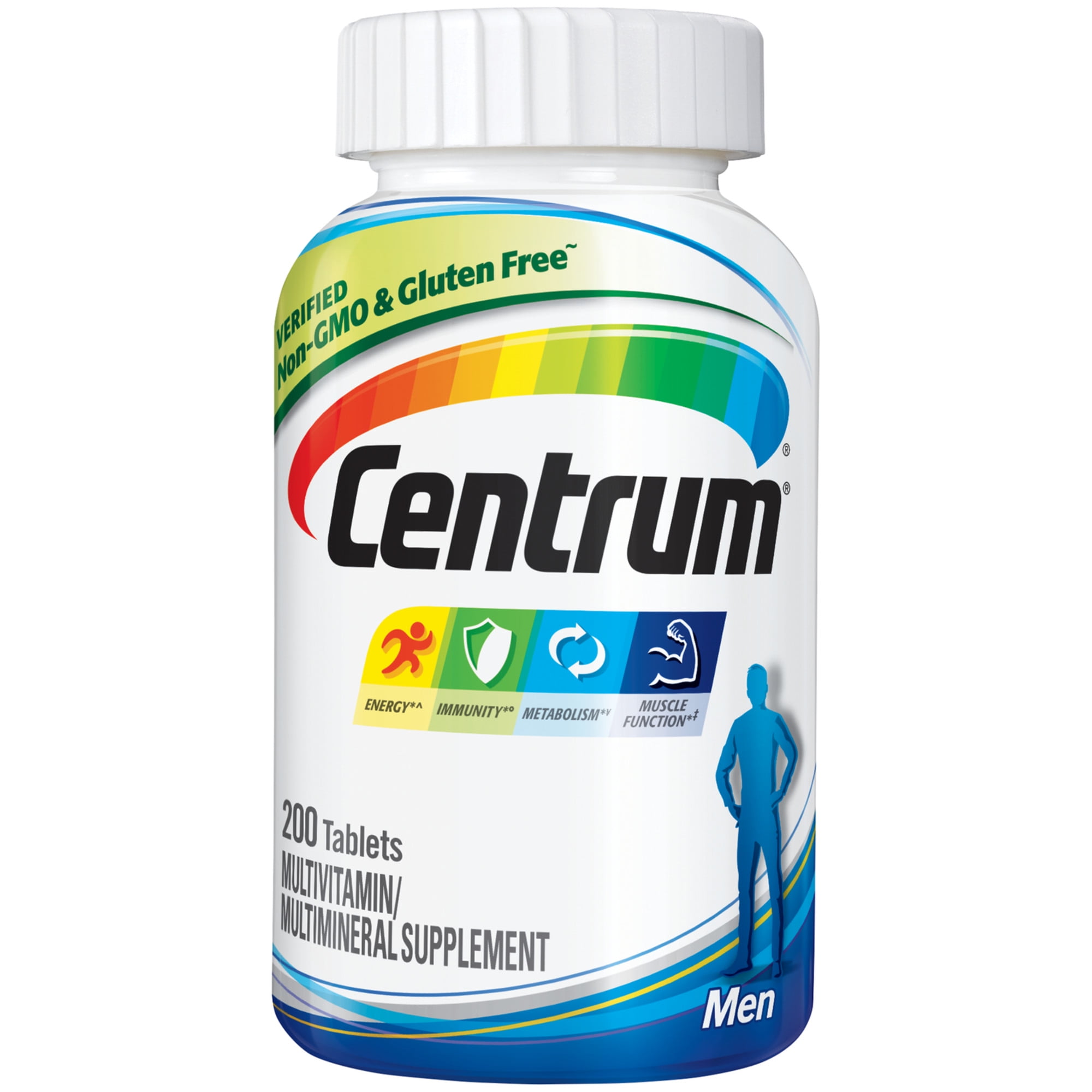 Centrum Men Multivitamin Multimineral Supplement 200 Count