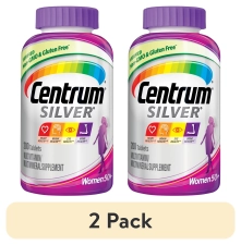 Centrum Silver Women Over 50 Multivitamins (2 Pack) + Minerals - 200 Count