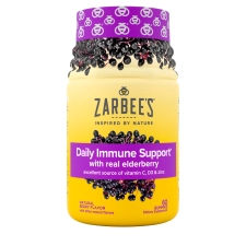 Zarbees Daily Immune Support Gummies Real Elderberry 60 Ct