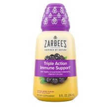 Zarbee's Daily Immune Support Syrup Real Elderberry 8 fl oz