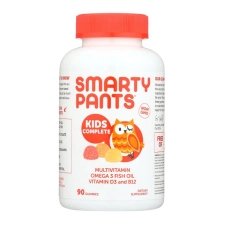 Smarty Pants Kids Fiber Multivitamin Gummies 90 Ea 2 Pack for Healthy Kids