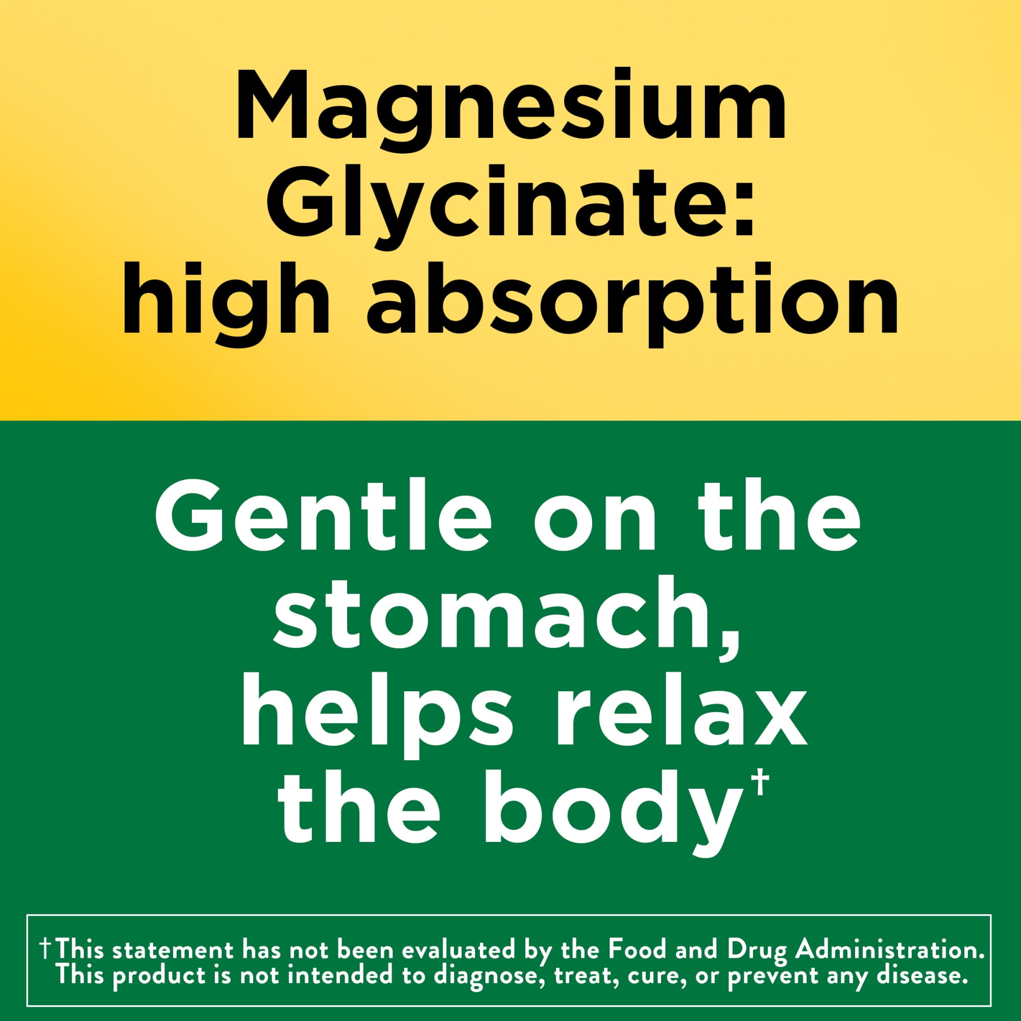 Nature Made Magnesium Glycinate 200mg Capsules Dietary Supplement 70 Count