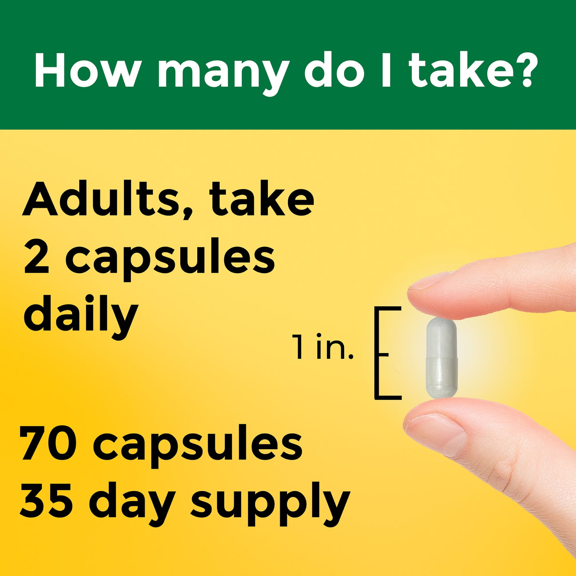 Nature Made Magnesium Glycinate 200mg Capsules Dietary Supplement 70 Count