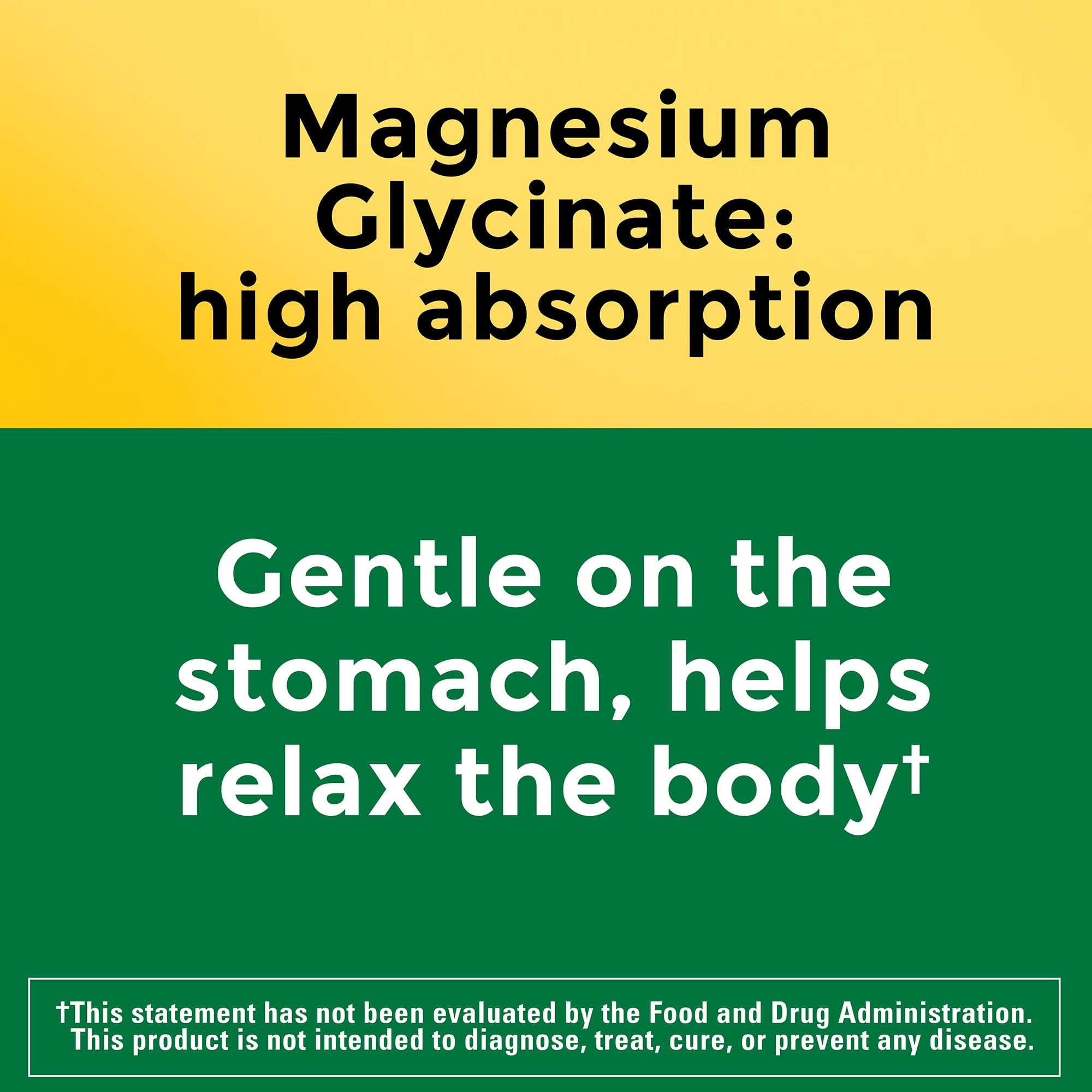 Nature Made High Absorption Magnesium Glycinate Bone and Heart Support Magnesium Gummies 50 Ct