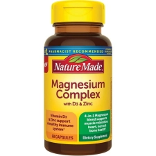 Nature Made Magnesium Complex with D3 and Zinc 60 Capsules