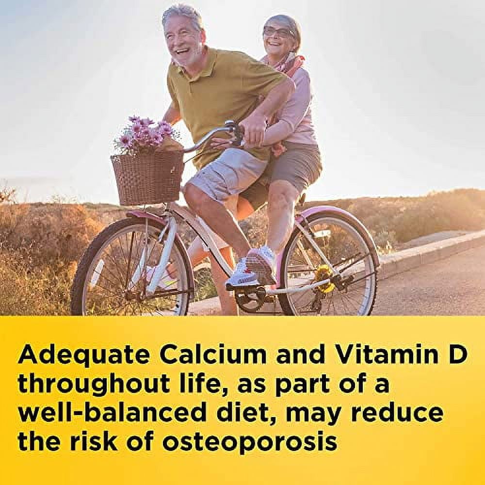 Nature Made Calcium 600 mg Vitamin D3 Bone Support 220 Tablets Pack of 2