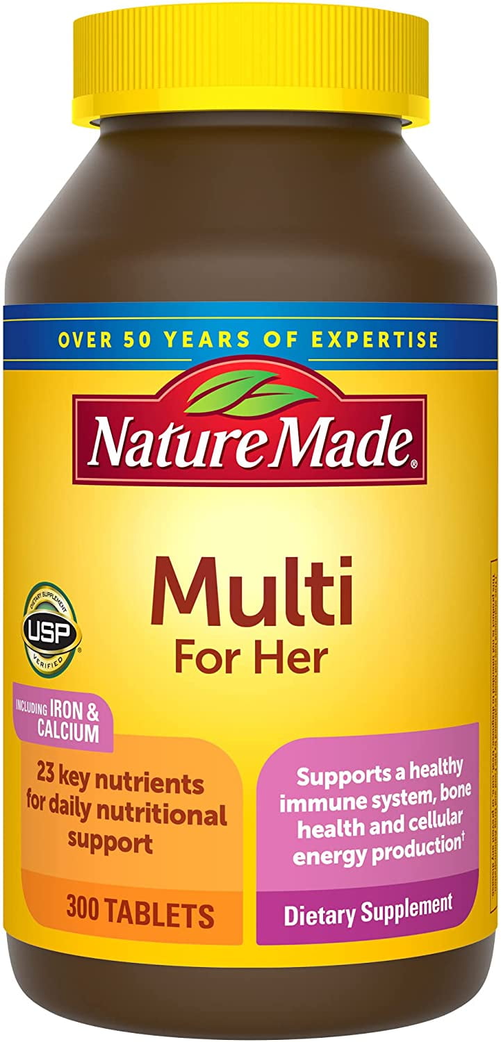 Nature Made Multi For Her Tablets 300ct Bulk Savings