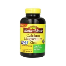 Nature Made Calcium Magnesium Zinc Tablets 300 Count Pack of 3