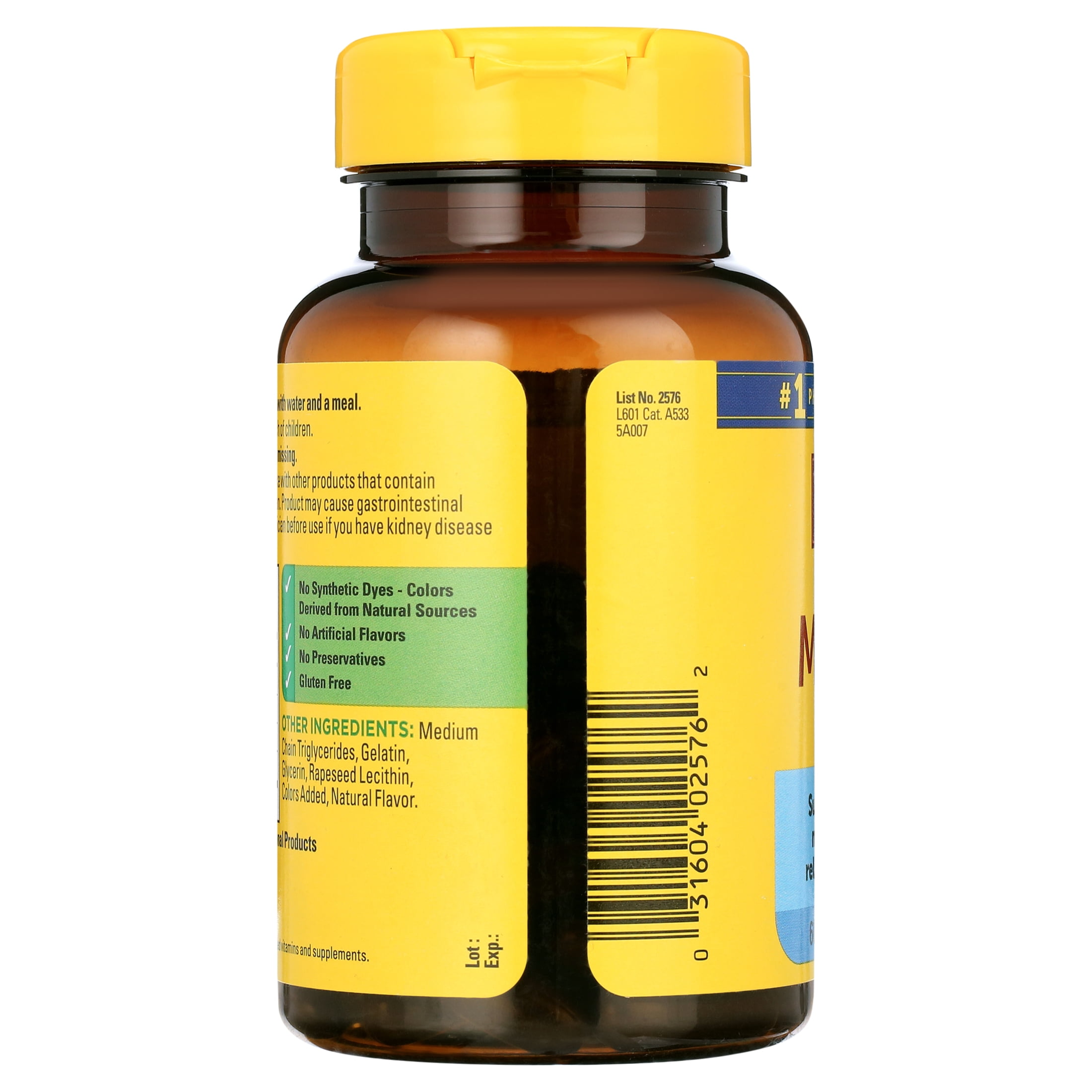 Nature Made Extra Strength Magnesium 400mg Softgels 60 Count