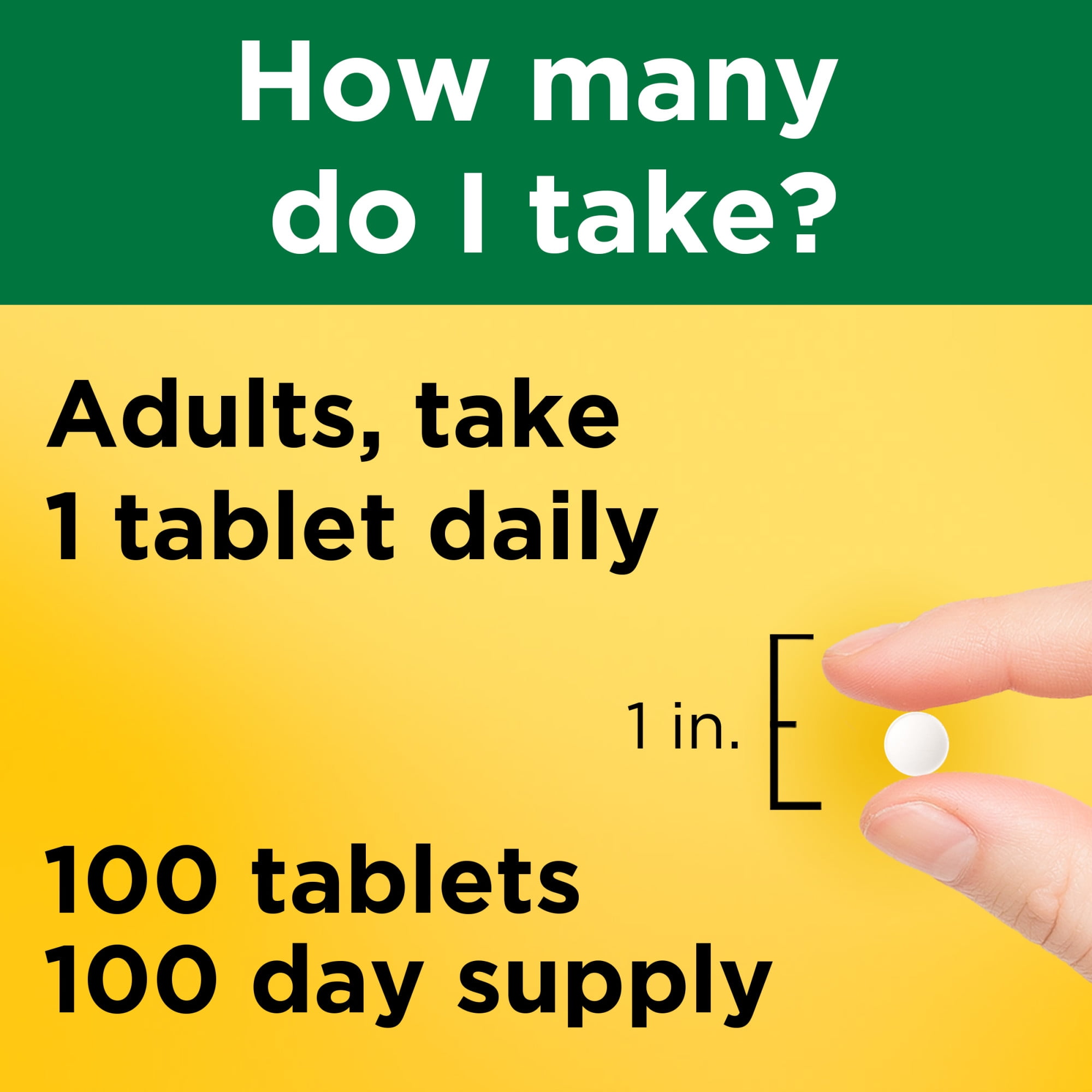 Nature Made Zinc 30 mg Tablets 2 Pack Immune Support Dietary Supplement 100 Count