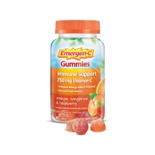 EmergenC Adult Vitamin C Immunity Gummies Fruit Flavors 45 Ct