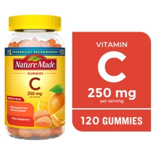 Nature Made Vitamin C 250mg Per Serving Gummies Dietary Supplement 120 Count