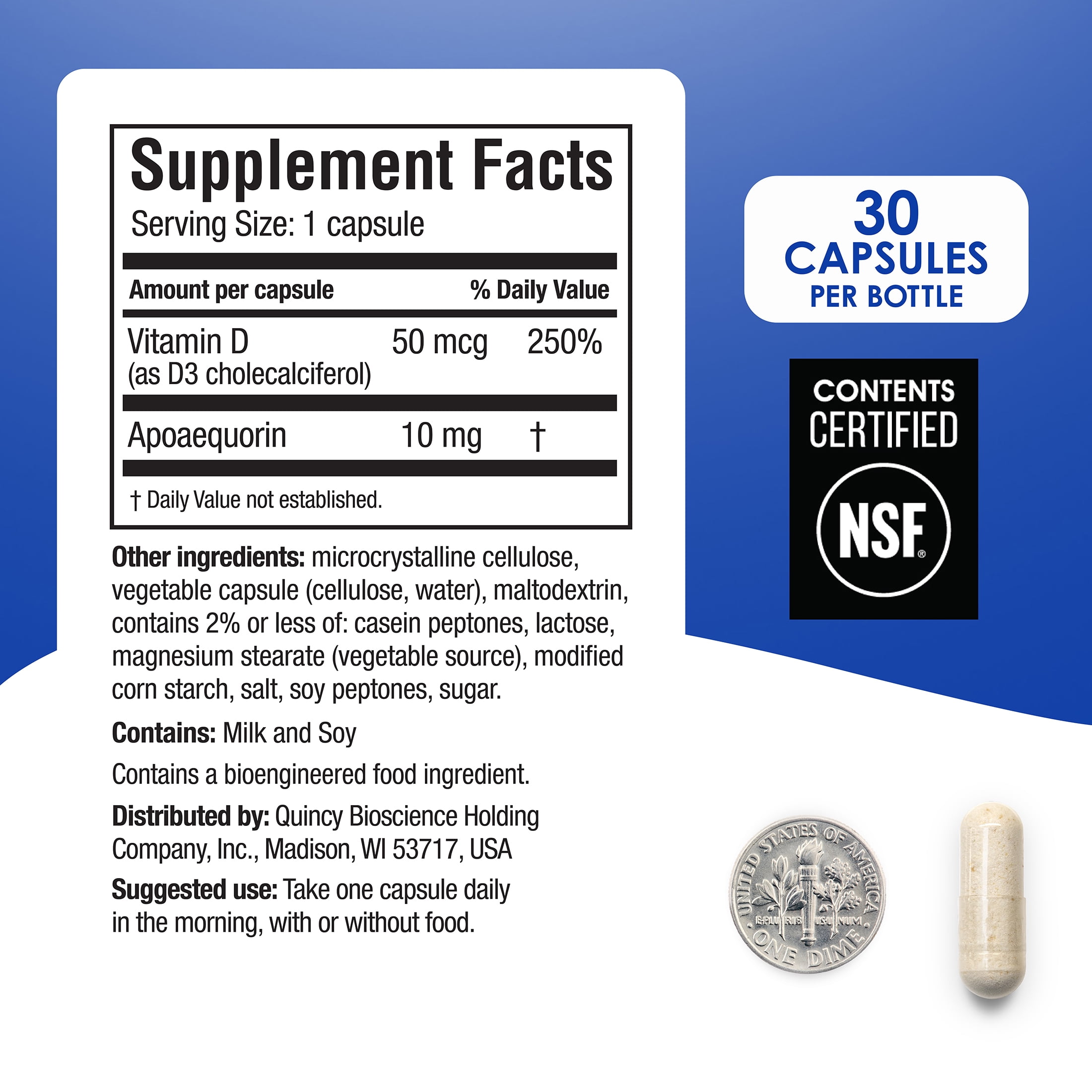 Prevagen Regular Strength Capsules 30ct Memory Support Supplement