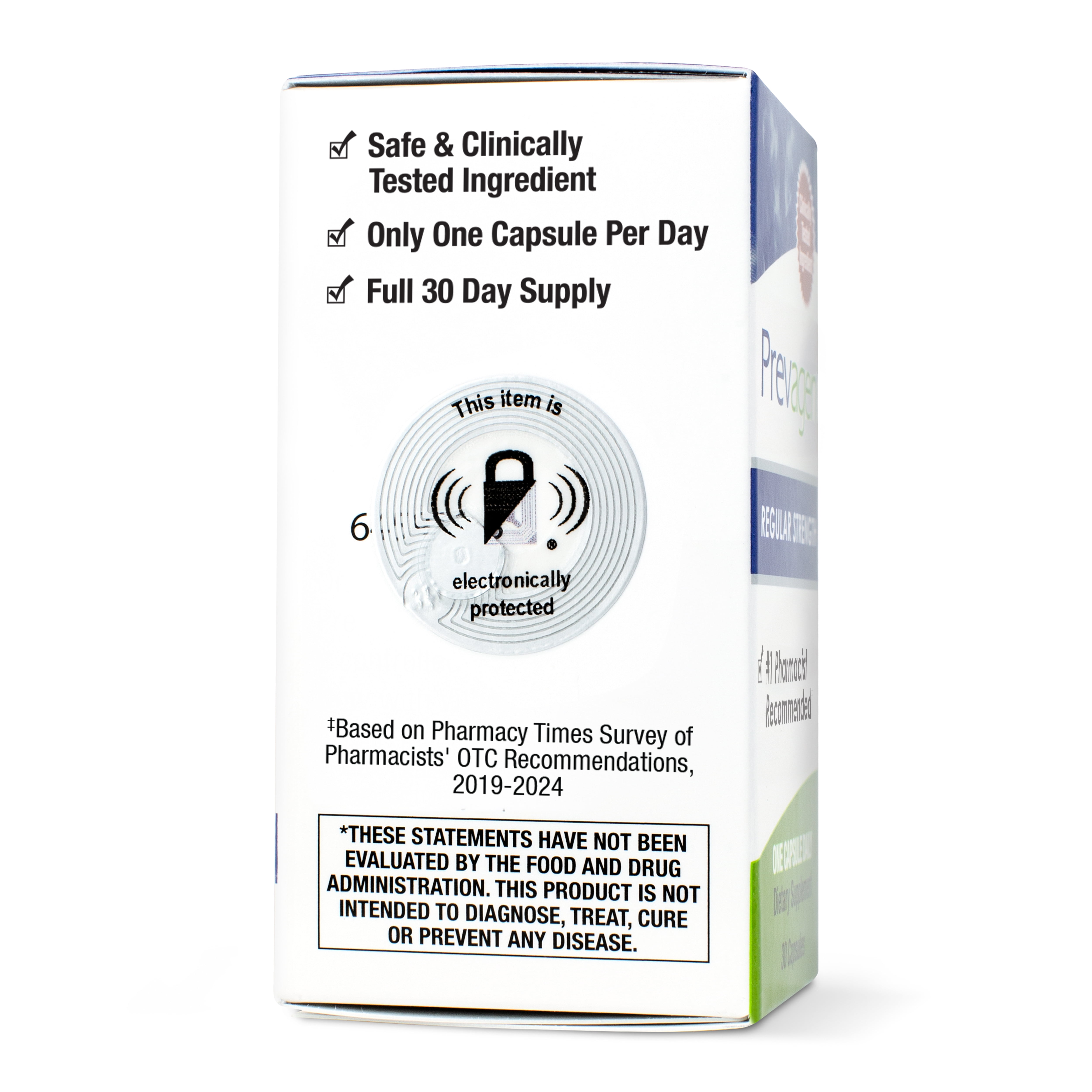 Prevagen Regular Strength Capsules 30ct 3 Pack with Apoaequorin and Vitamin D