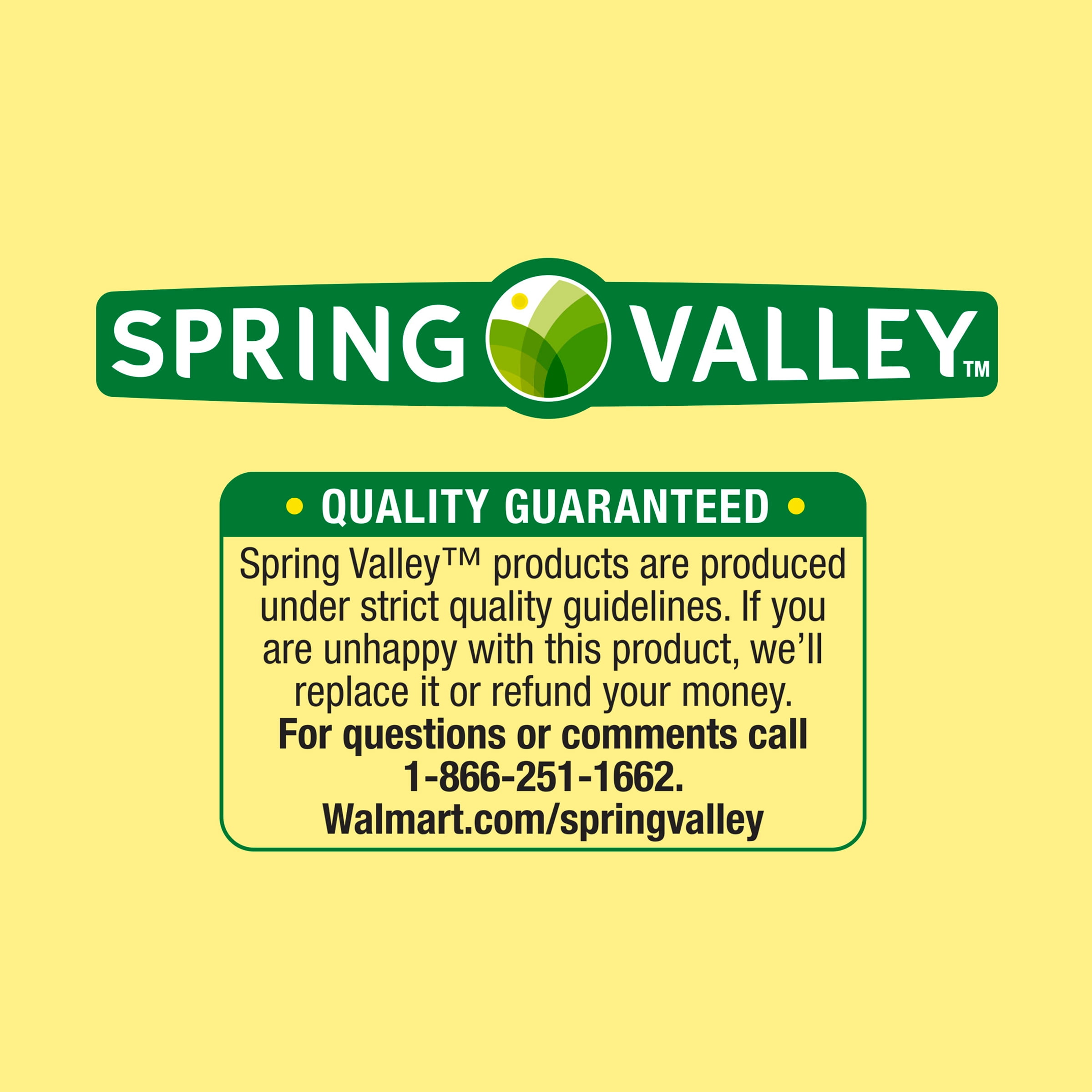 Spring Valley Memory Support Supplement Capsules 60 Count - Vegetarian