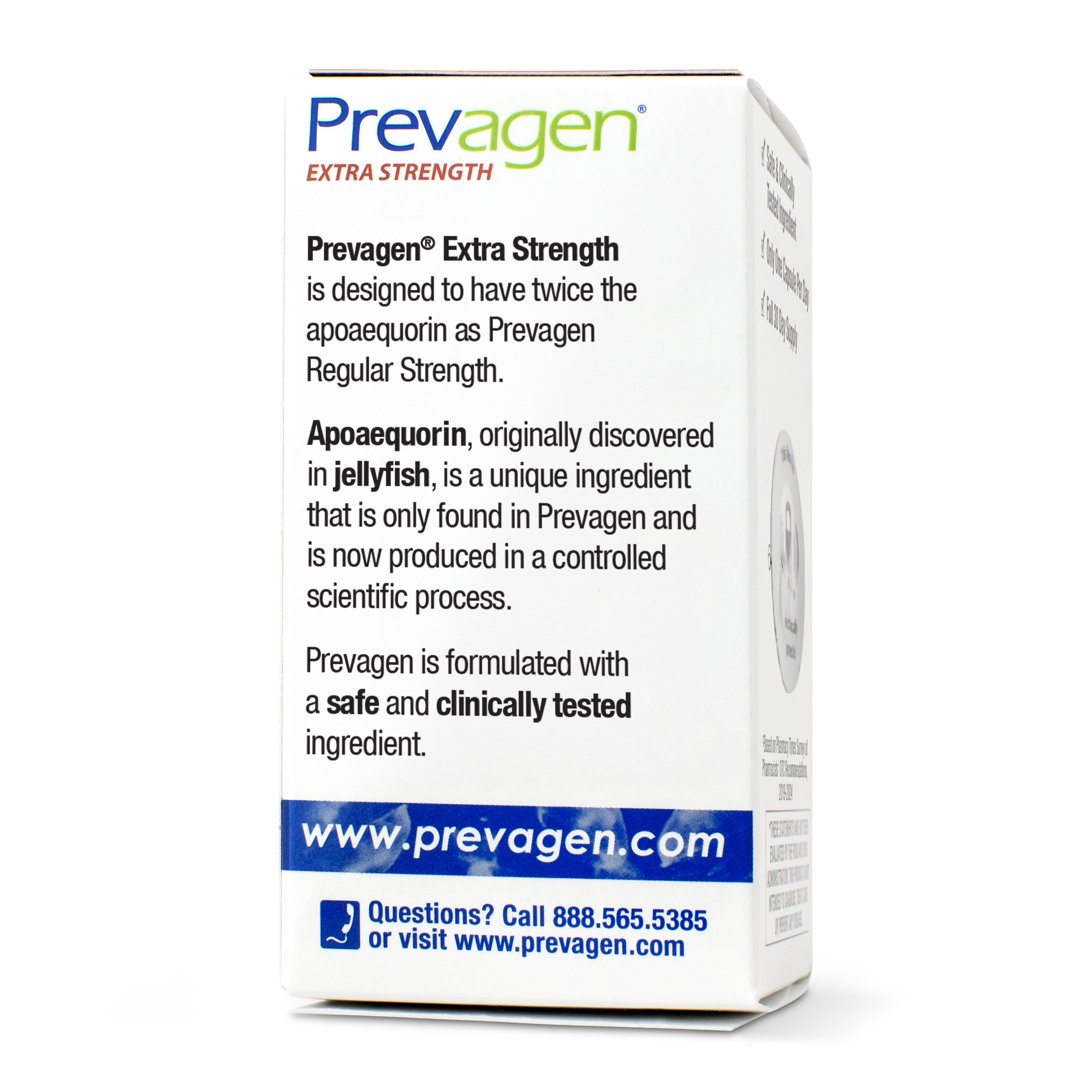 Prevagen Extra Strength Capsules 30ct 2 Pack with Apoaequorin and Vitamin D