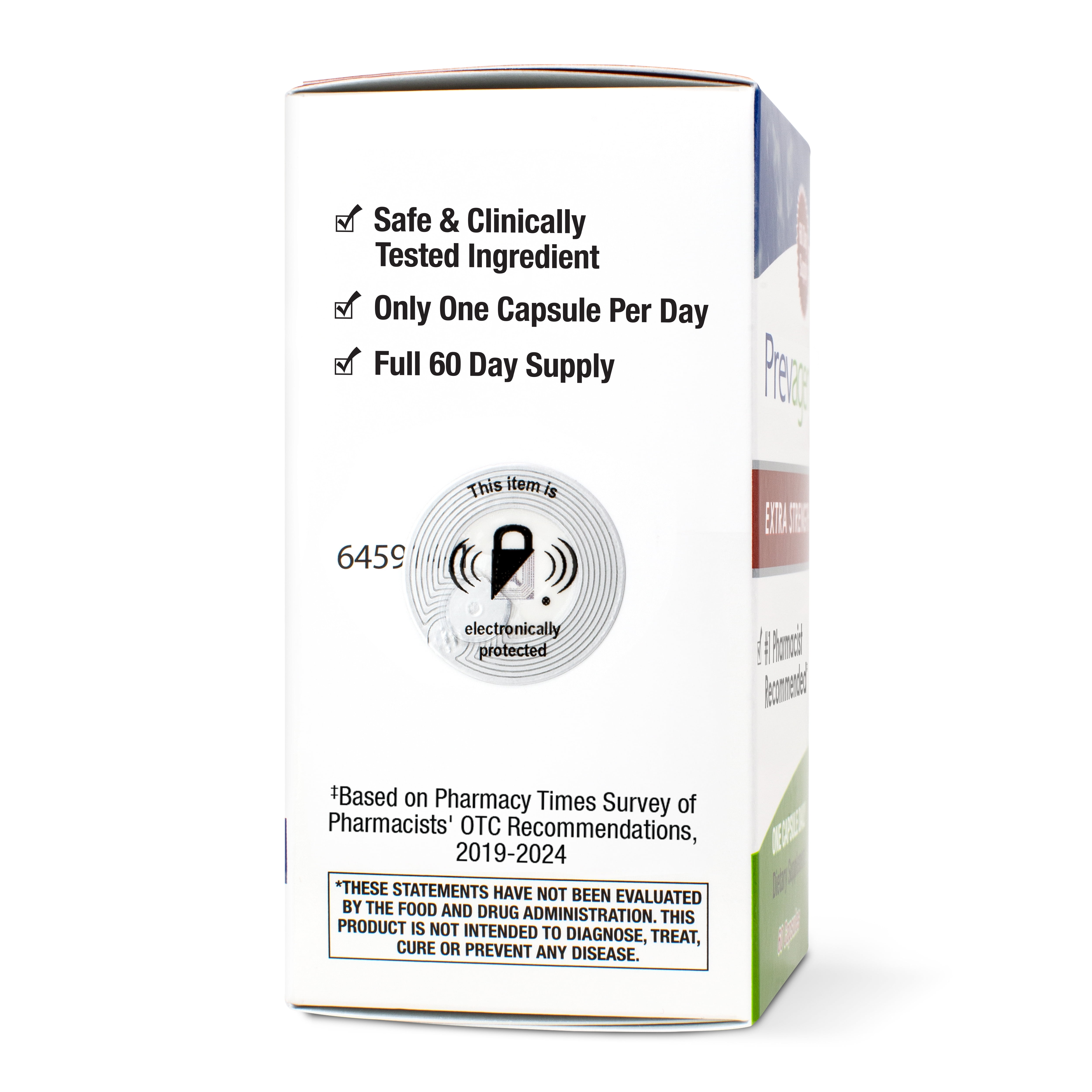 Prevagen Capsules 3 Pack with Apoaequorin & Vitamin D 60ct Extra Strength