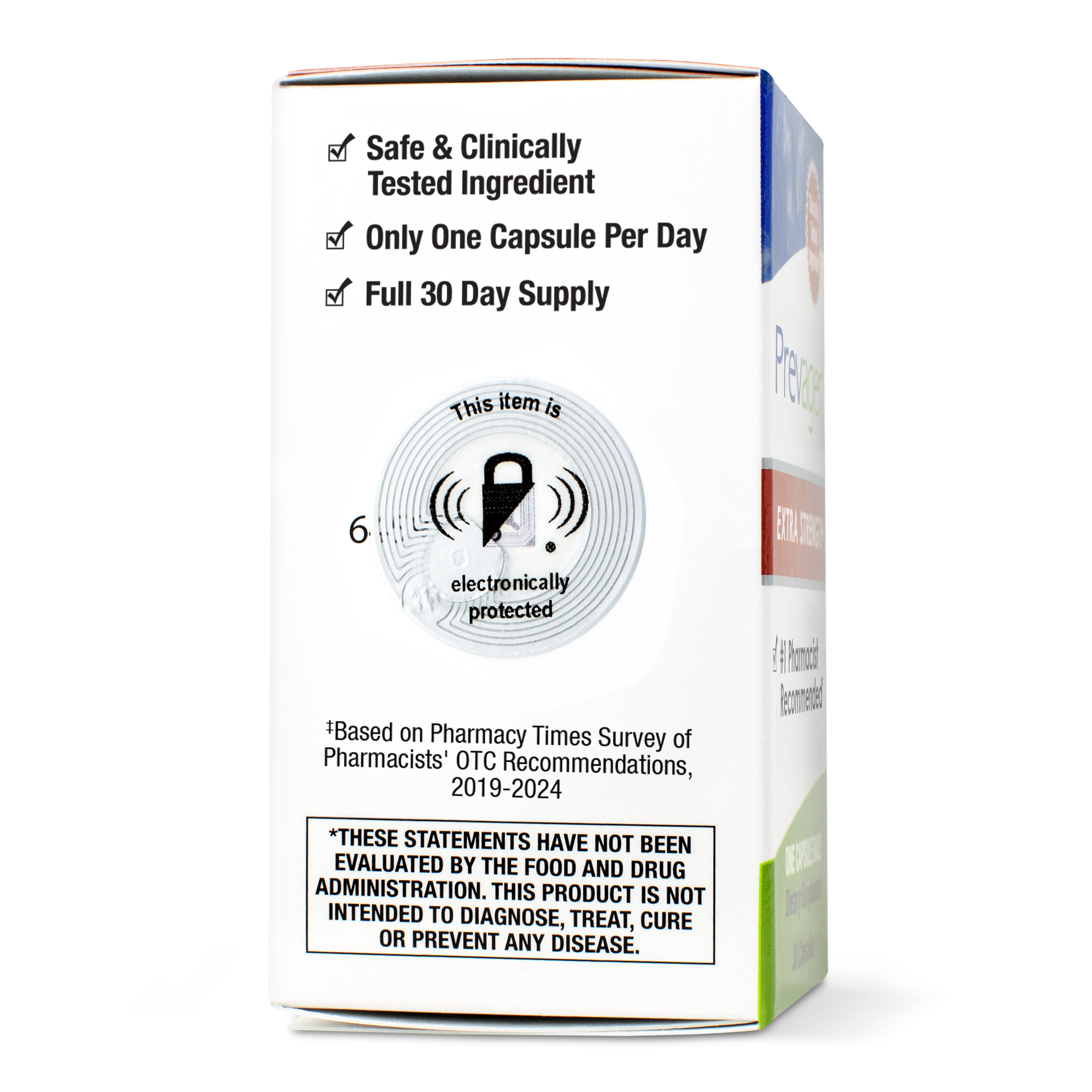 Prevagen Extra Strength Capsules 30ct 3 Pack with Apoaequorin and Vitamin D Supplement