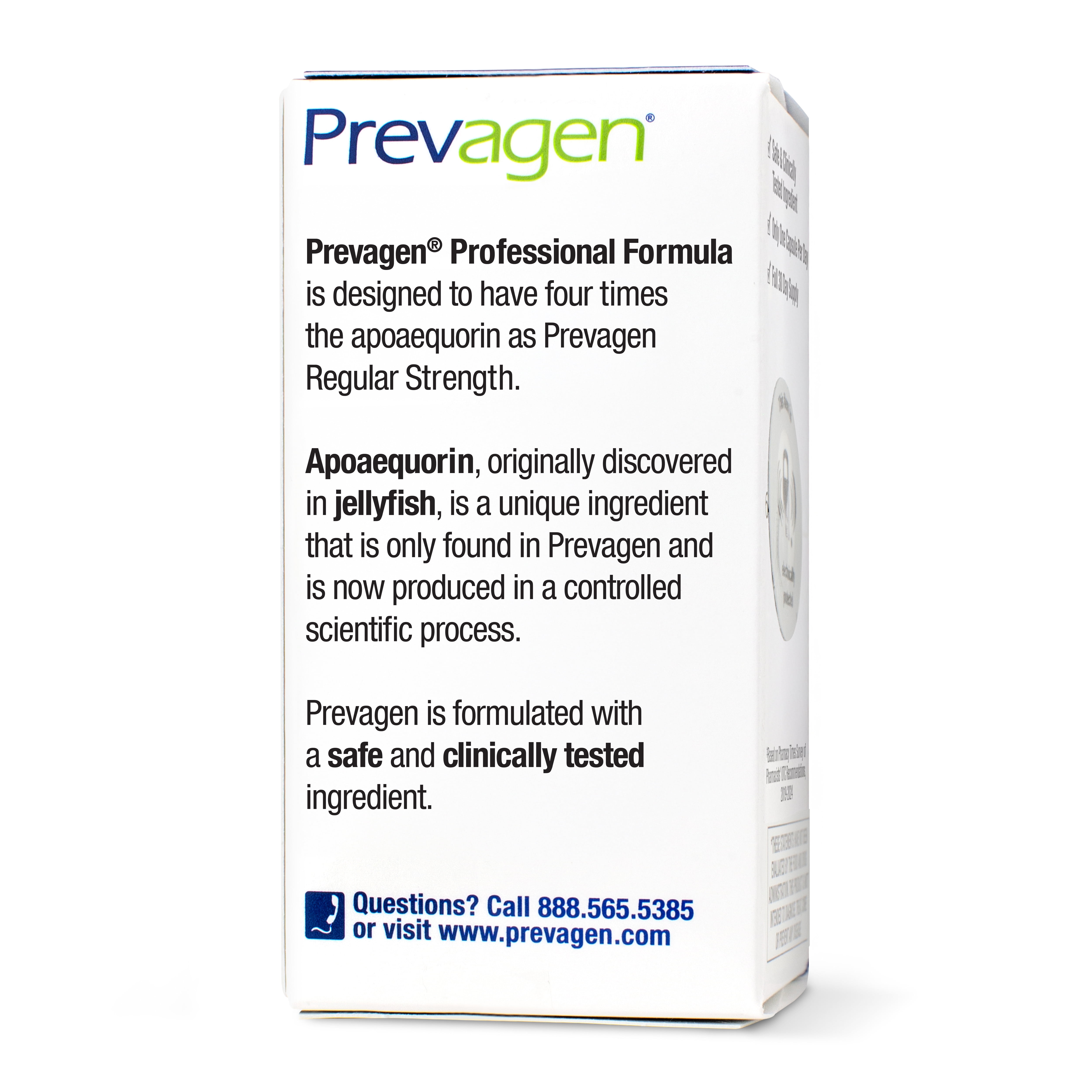 Prevagen Professional Formula Capsules 30ct 3 Pack with Apoaequorin and Vitamin D
