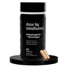 Mindhoney Boost Your Brainpower with Mindhoney Natural Nootropics 60 Capsules