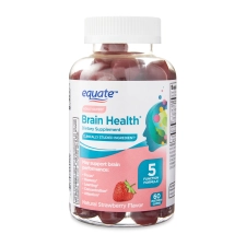 Equate Brain Health 5 Function Formula Gummies Dietary Supplement 60 Count