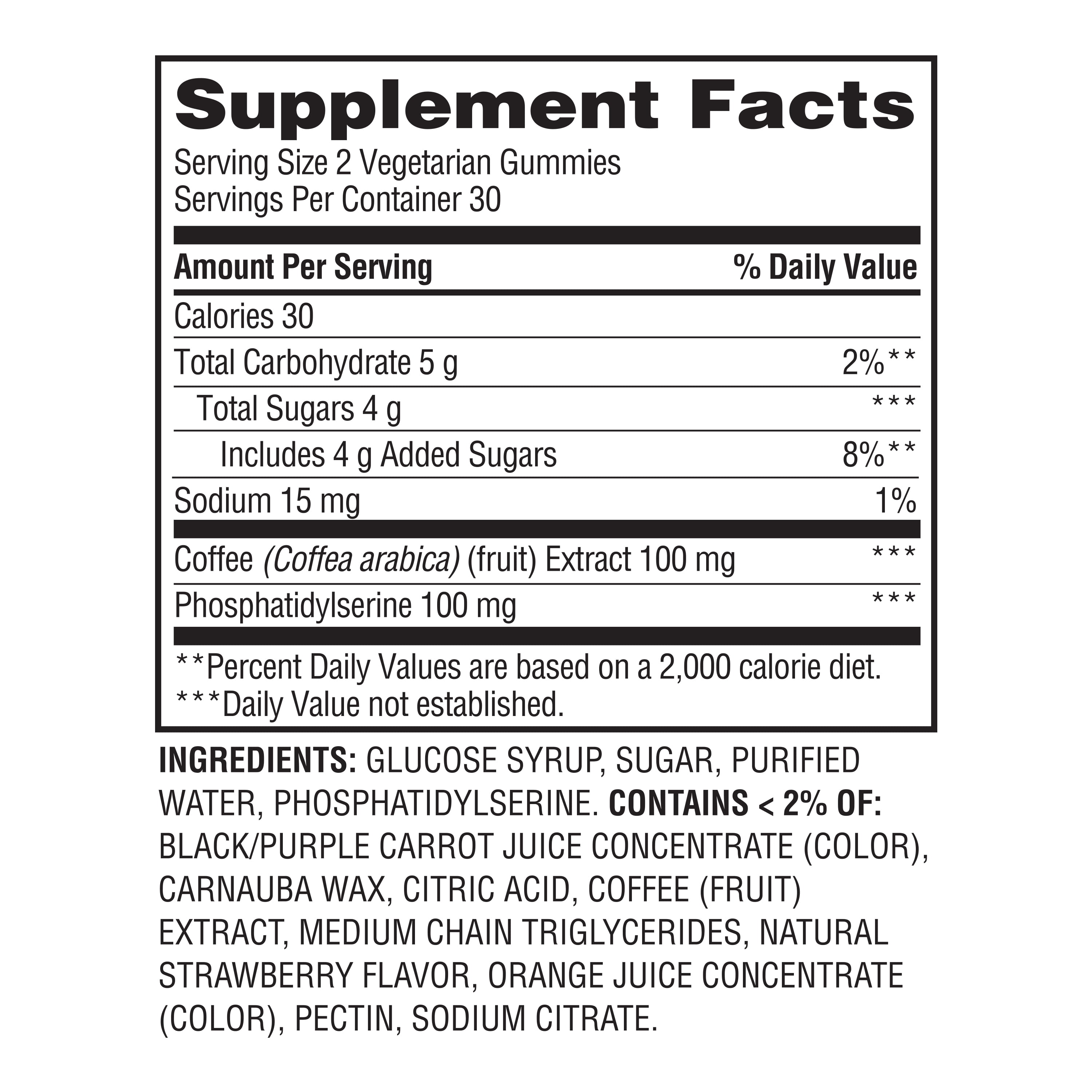 Equate Brain Health 5 Function Formula Gummies Dietary Supplement 60 Count