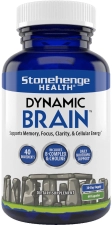 Stonehenge Health Dynamic Brain Nootropic Supplement Memory Focus Learning 60 Capsules