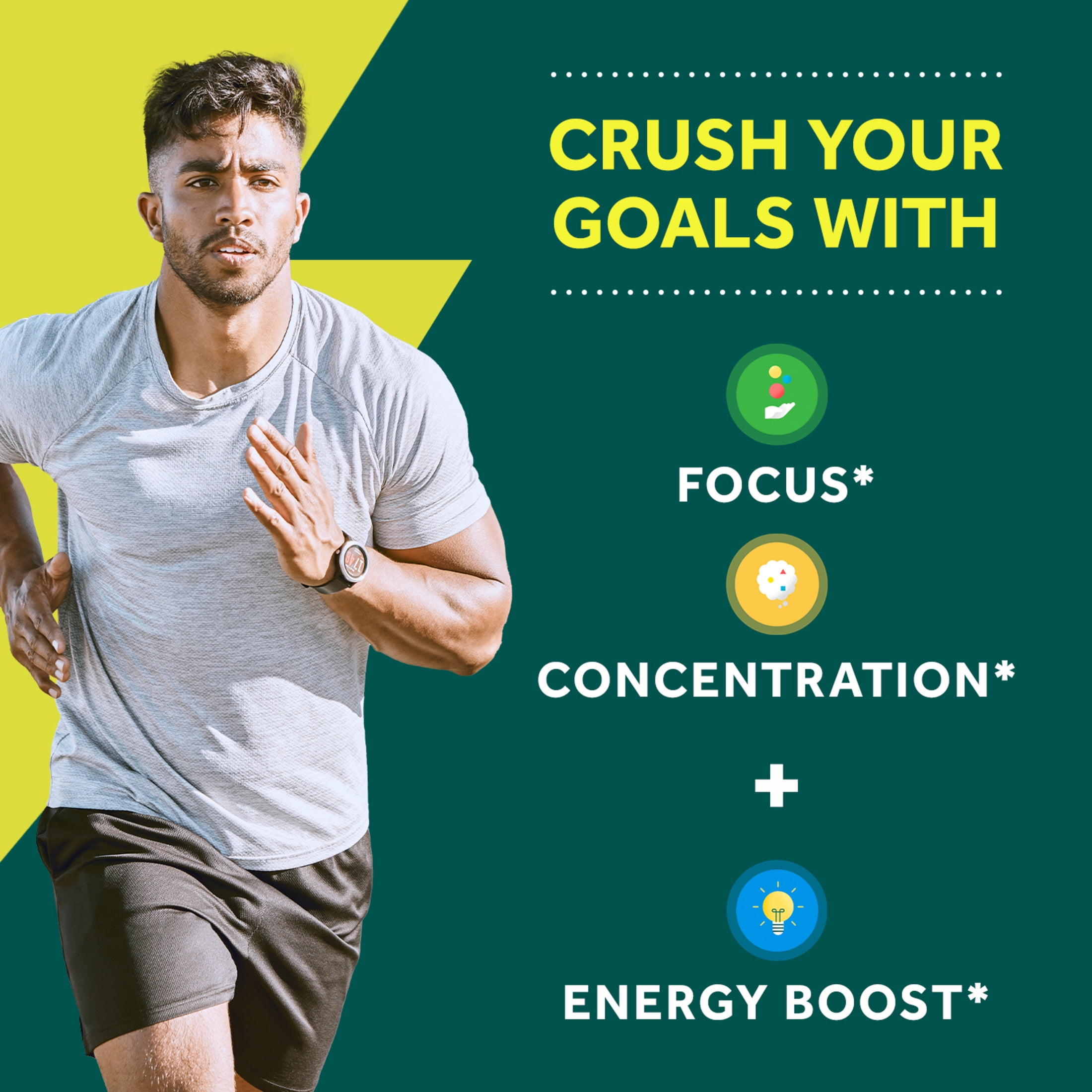 Neuriva Brain Energy Supplement Vitamins B12 Focus Caffeine Energy Boost Blackberry 75ct Gummies