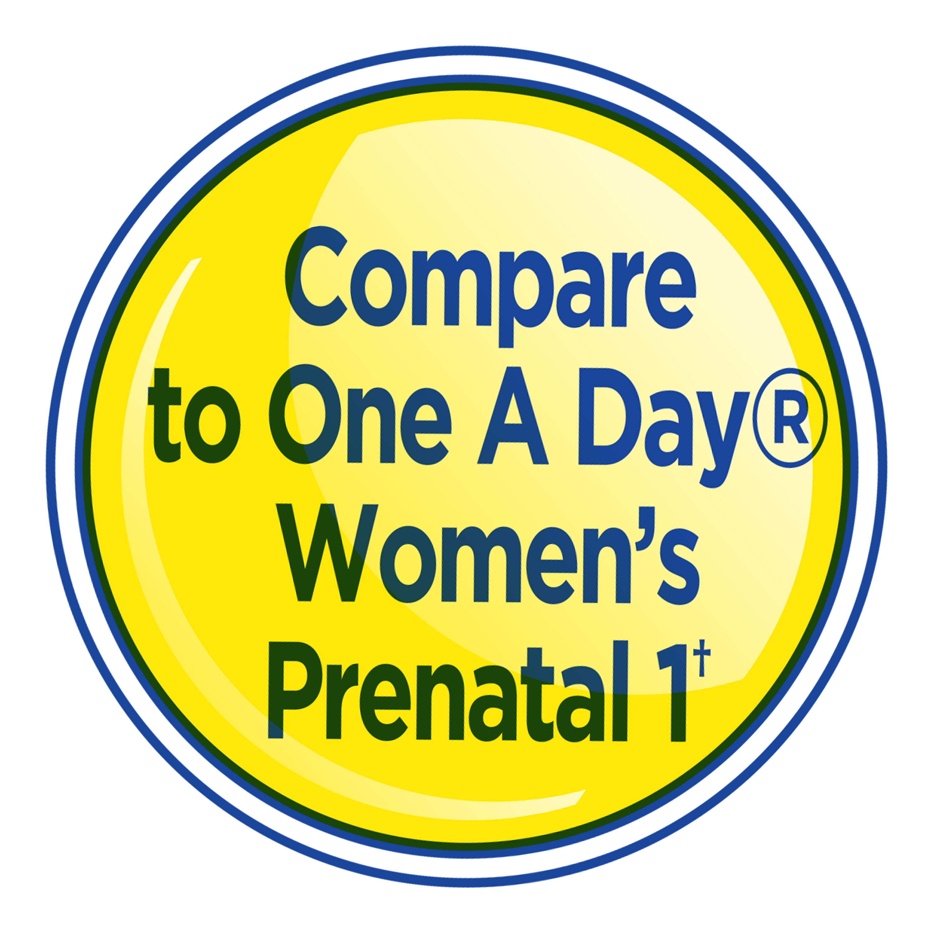 Equate One Daily Prenatal Softgels Multivitamin Multimineral Supplement 60 Count Value Pack for AmerikaSepetim