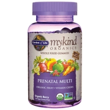 Garden of Life Mykind Organics Prenatal Gummy Multi Berry 120 Organic Fruit Chews