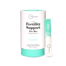 Premama Fertility Her Drink Mix 2.2 oz Award-Winning Supplement Supports Healthy Egg Production Ovulation Prenatal Health