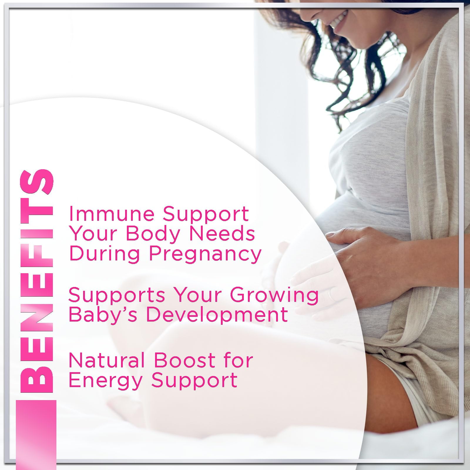 HELLO LOVELY PREGNANCY SUPPORT MULTIVITAMIN WITH FOLIC ACID DHA FOLATE OMEGA 3 VITAMIN D3 B6 B12 IRON FOR MOM AND BABY 120 SOFTGELS