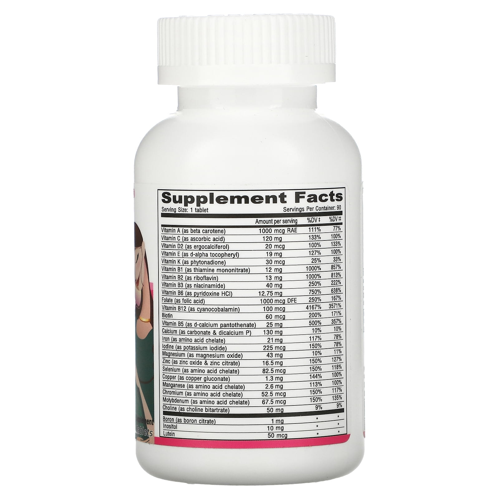 Deva Vegan Prenatal Multivitamin Mineral 90 Tablets for Healthy Pregnancy