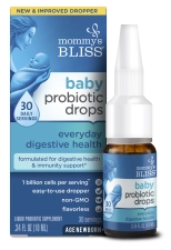 Mommys Bliss Baby Probiotic Drops 0.34 fl oz for Healthy Digestion
