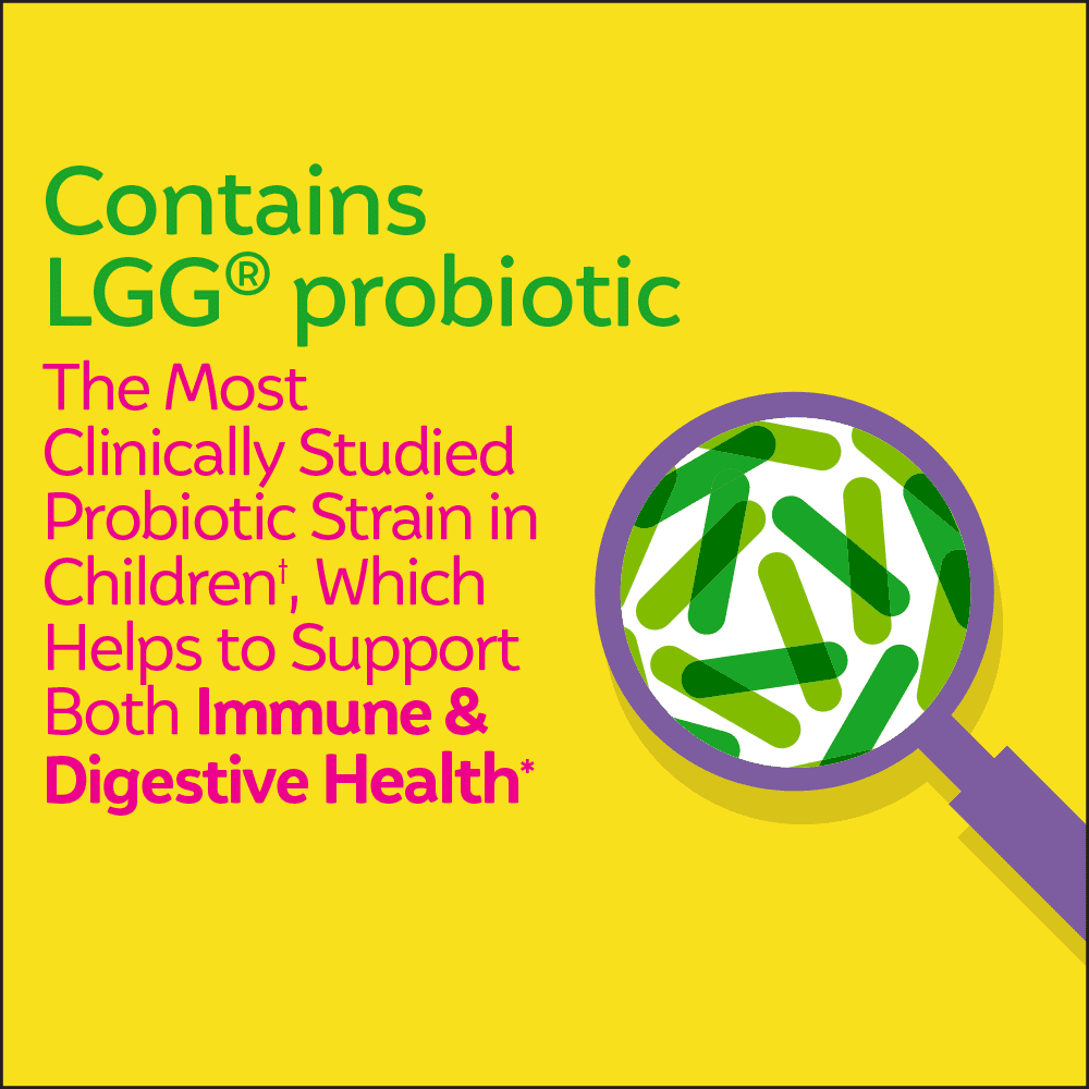 Culturelle Kids Probiotic Chewables for Children Health and Immune Support Bursting Berry 30 Count