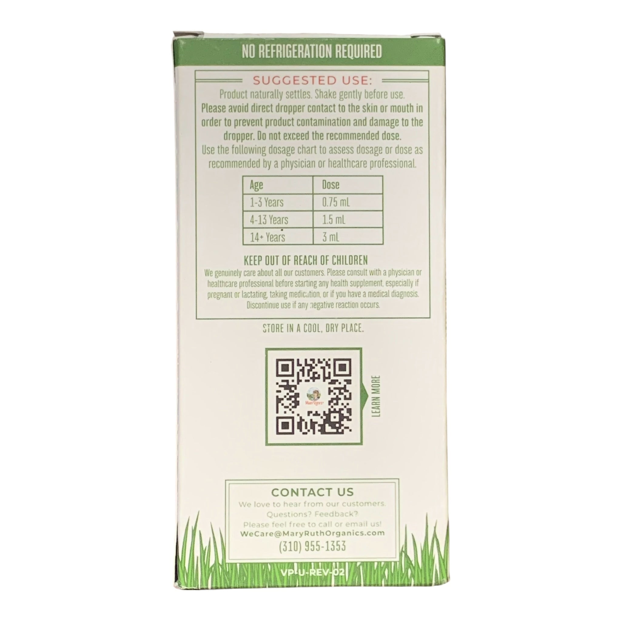 MaryRuths Organic Liquid Oil Based Probiotic Unflavored 2 oz