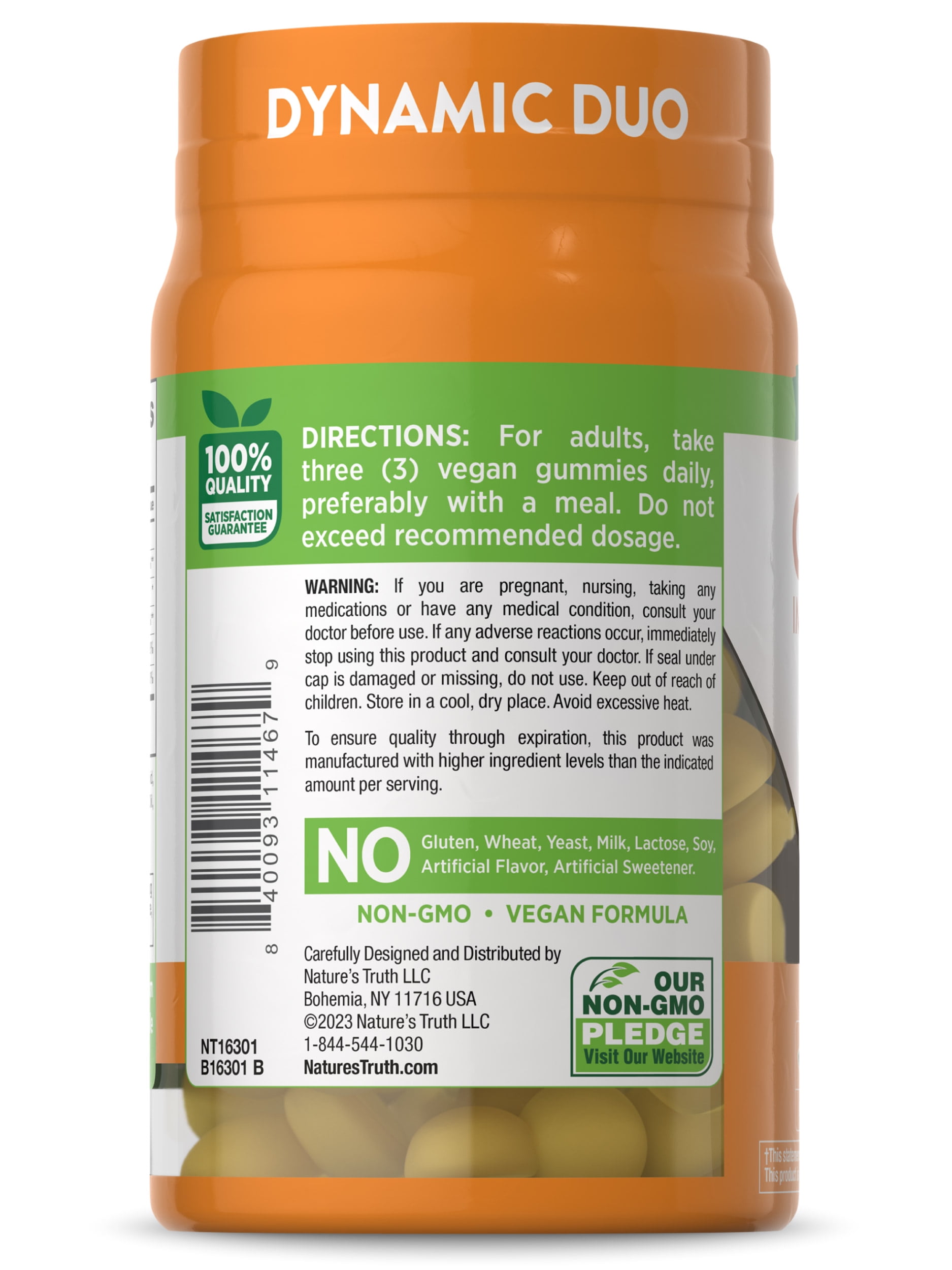 Nature's Truth Kids Probiotic Chewable 3 Billion CFU 30 Count 14 Strains Berry Flavor