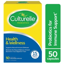 Culturelle Health Wellness Daily Probiotic 50 Count Supplement for Your Well-being