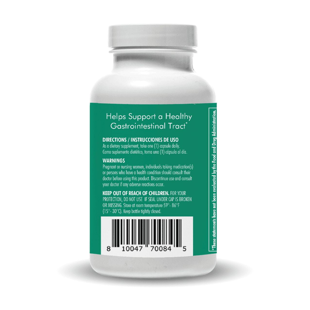 Santo Remedio Probiotic Digestive Health Supplement Unisex 138mg 30 Count