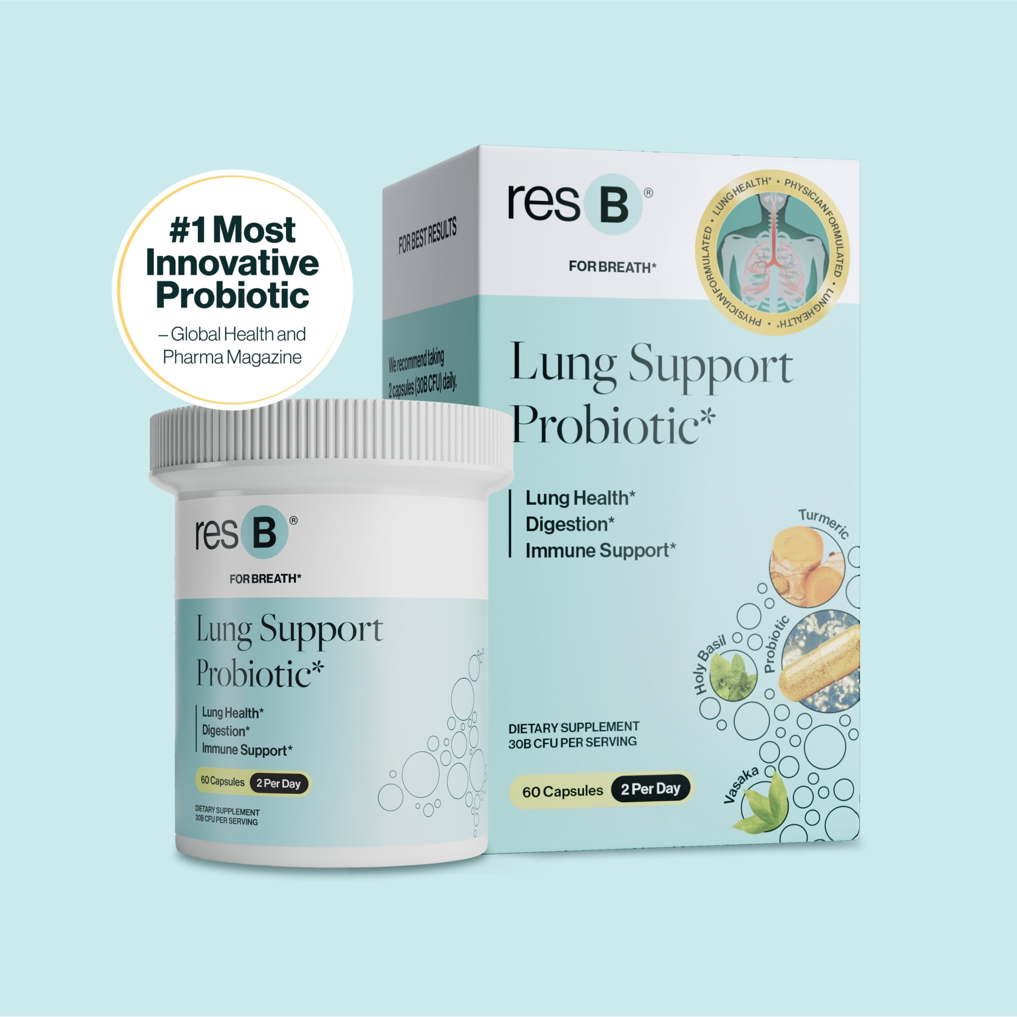 ResBLung Support Probiotic Boost