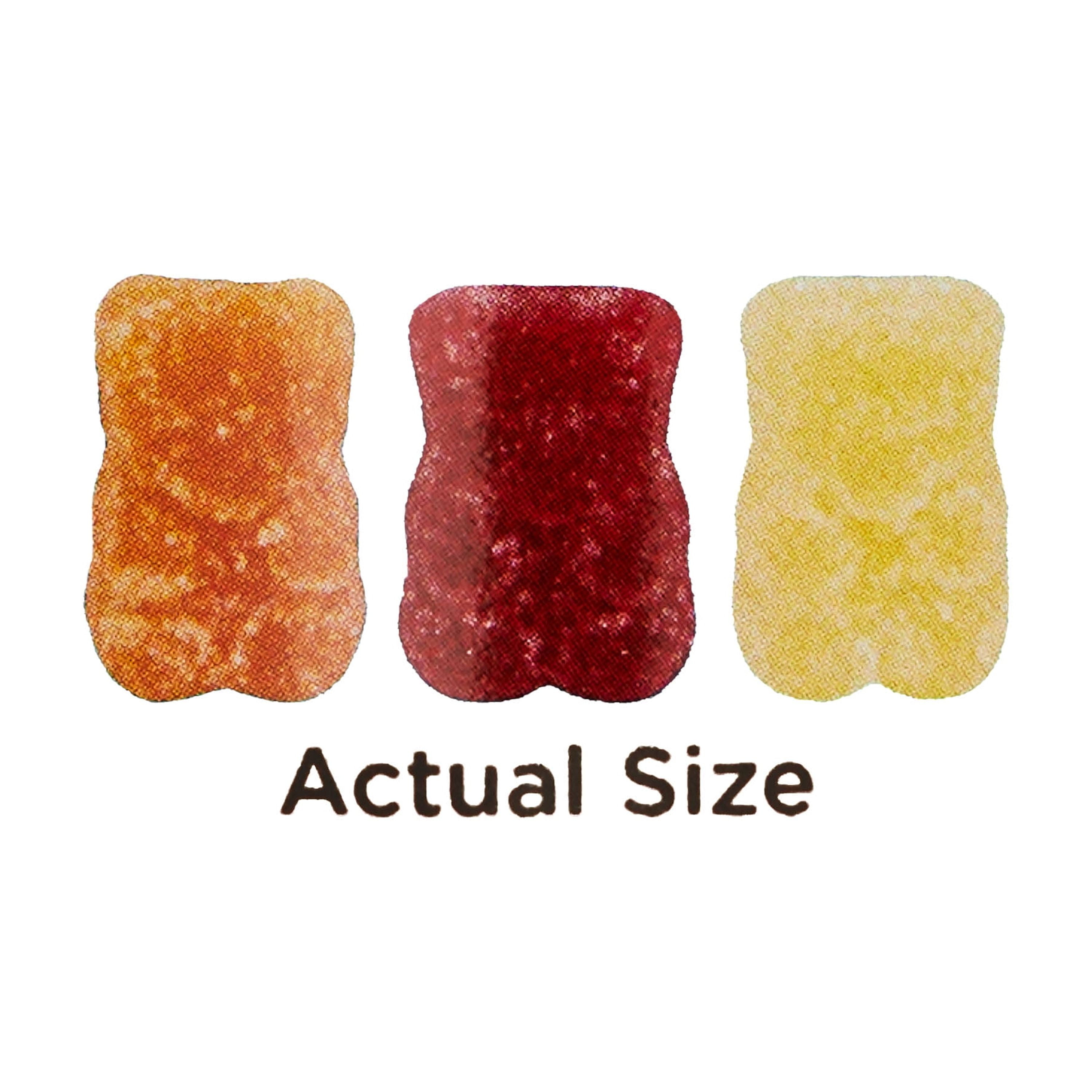 Equate 3in1 Daily Probiotic Gummies Natural Fruit Flavors 60 Count Unisex