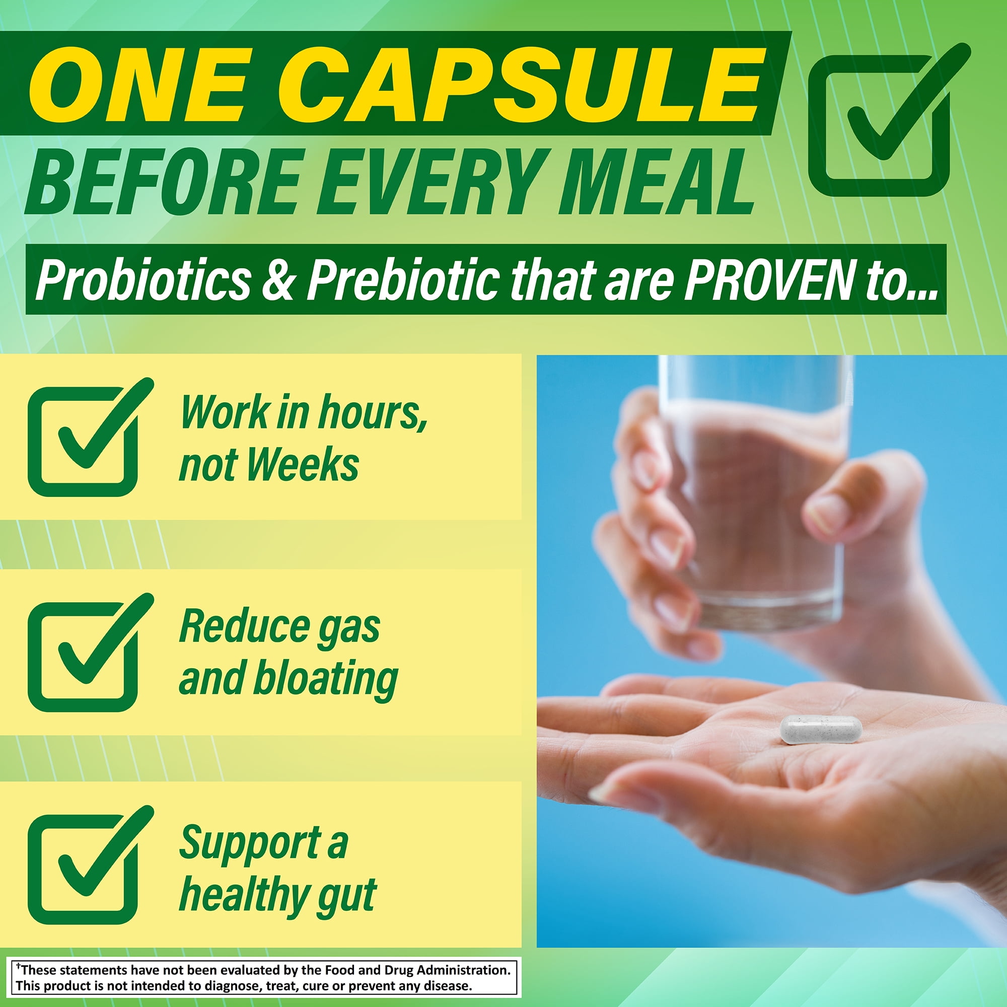 Spring Valley Advanced Digestive Enzymes 60 Count for Improved Gut Health and Digestion