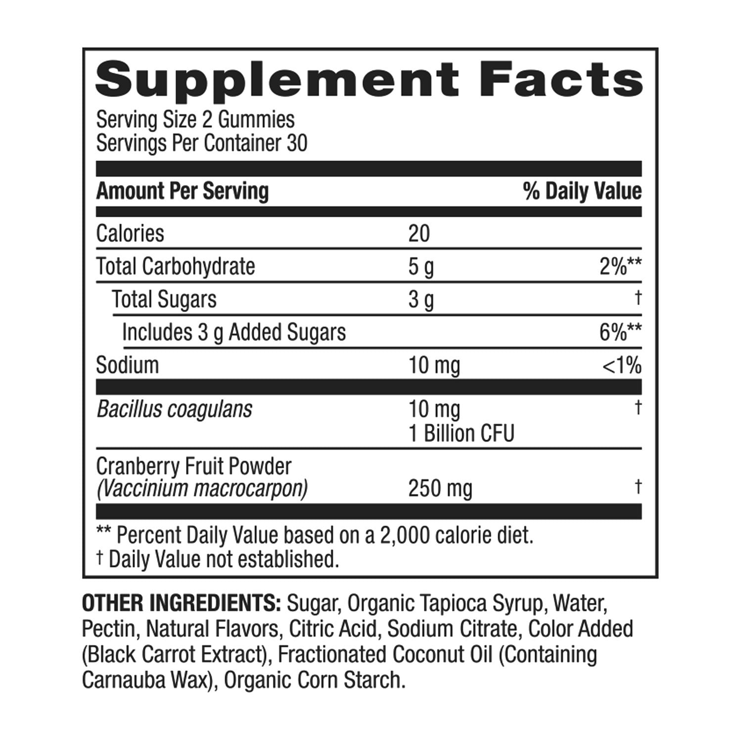 Spring Valley Women's Cranberry Probiotic Gummies Raspberry Lemon 60 Count