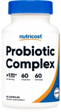 Nutricost Probiotic Complex 60 Capsules High Potency Gluten