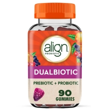 Align Probiotic DualBiotic Gummies Daily Prebiotic Probiotic Supplement 90 Ct