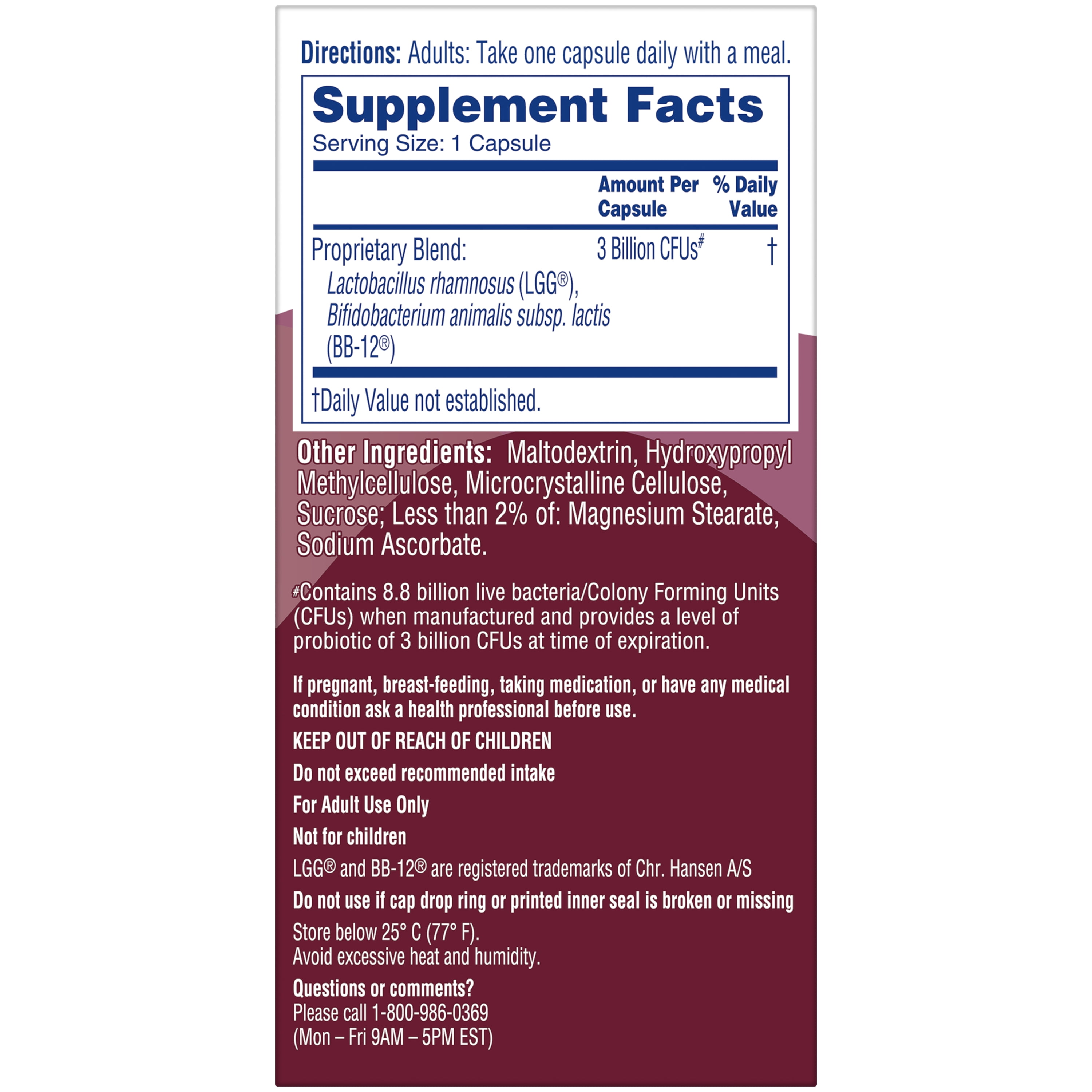 Phillips Colon Health Probiotic Capsules 45 Count for Daily Digestive Support