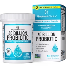 Physician's Choice 60 Billion Probiotic for Women Men 60 Count Digestive Gut Health