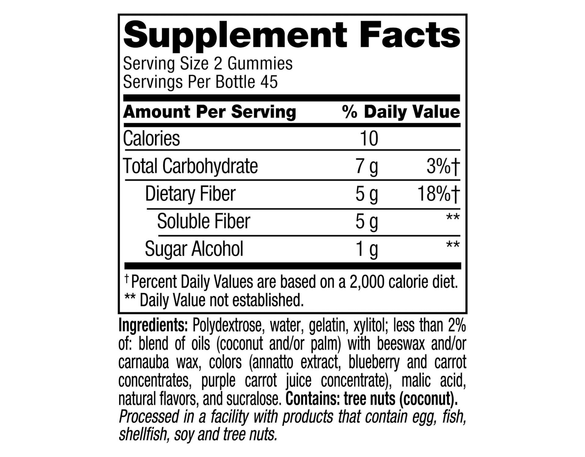 Vitafusion Fiber Well Sugar Free Gummies Peach Strawberry Berry Flavors 90 Gummies