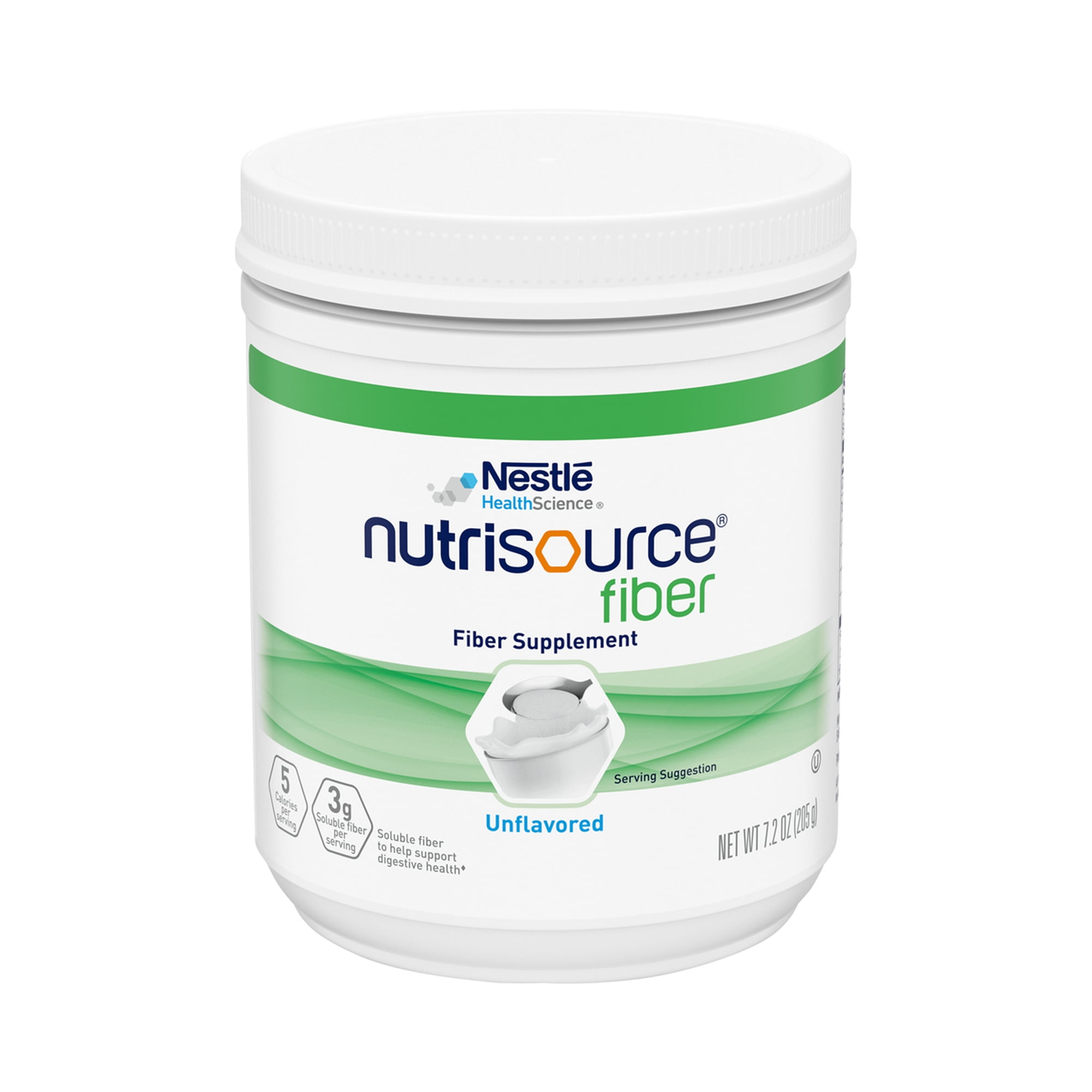 Nestle Nutrisource Fiber Supplement Unflavored 7.2 oz Canister